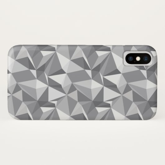 Diamant-Muster - abstraktes Polygon Case-Mate iPhone Hülle (Rückseite (Horizontal))
