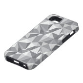 Diamant-Muster - abstraktes Polygon Case-Mate iPhone Hülle (unten)