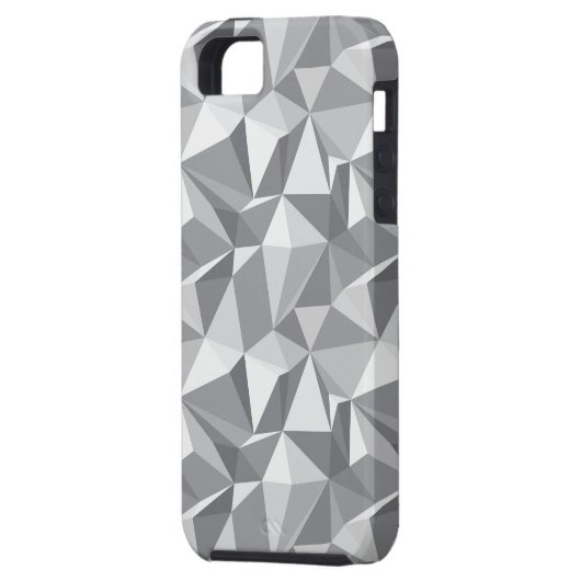 Diamant-Muster - abstraktes Polygon Case-Mate iPhone Hülle (Rückseite Links)