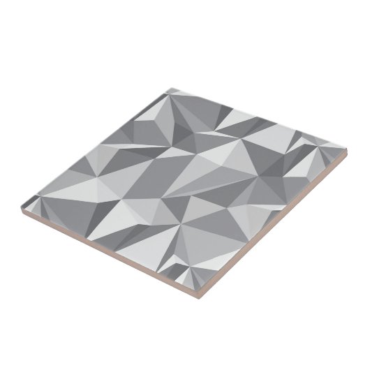 Diamant-Muster - abstraktes Polygon Fliese (Seite)