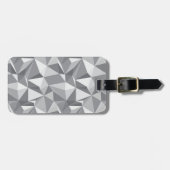 Diamant-Muster - abstraktes Polygon Gepäckanhänger (Vorderseite horizontal)