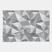 Diamant-Muster - abstraktes Polygon Geschirrtuch (Horizontal)