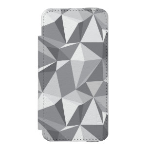 Diamant-Muster - abstraktes Polygon Incipio Watson™ iPhone 5 Geldbörsen Hülle