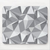 Diamant-Muster - abstraktes Polygon Mousepad (Vorne)