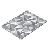 Diamant-Muster - abstraktes Polygon Notizblock (Linke Seite)