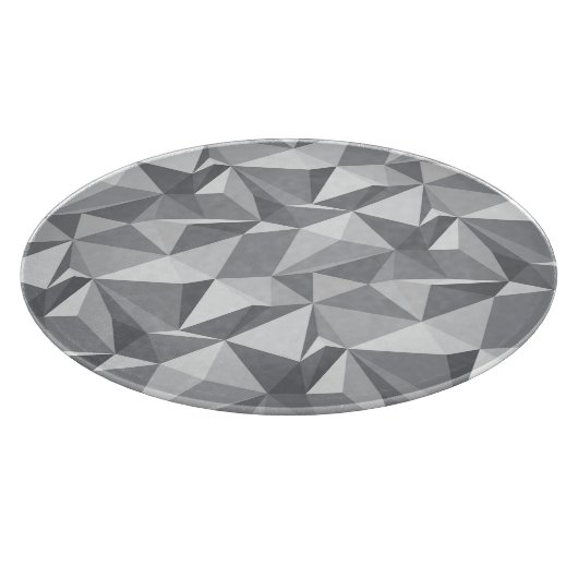 Diamant-Muster - abstraktes Polygon Schneidebrett (Ecke)