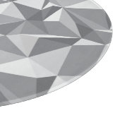 Diamant-Muster - abstraktes Polygon Schneidebrett (Ecke)