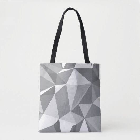 Diamant-Muster - abstraktes Polygon Tasche (Vorderseite)