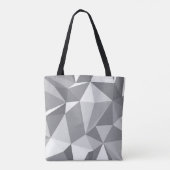 Diamant-Muster - abstraktes Polygon Tasche (Rückseite)