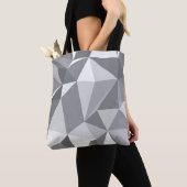 Diamant-Muster - abstraktes Polygon Tasche (Von Nahem)