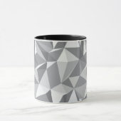 Diamant-Muster - abstraktes Polygon Tasse (Zentrum)
