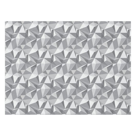 Diamant-Muster - abstraktes Polygon Tischdecke (Vorderseite (Horizontal))
