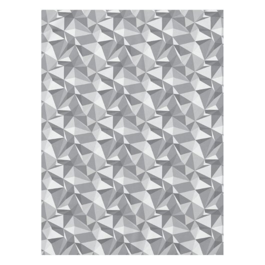Diamant-Muster - abstraktes Polygon Tischdecke (Vorderseite)