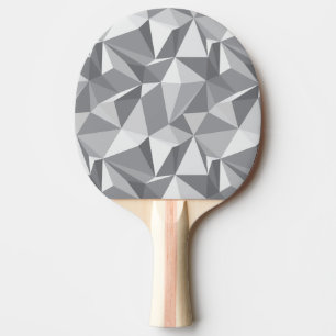 Diamant-Muster - abstraktes Polygon Tischtennis Schläger