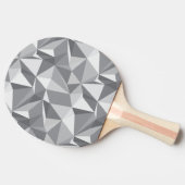 Diamant-Muster - abstraktes Polygon Tischtennis Schläger (Seitenansicht)