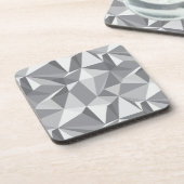 Diamant-Muster - abstraktes Polygon Untersetzer (Linke Seite)