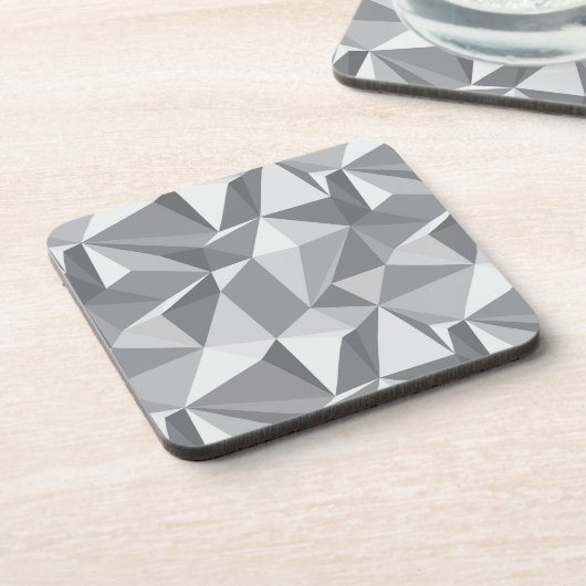 Diamant-Muster - abstraktes Polygon Untersetzer (Linke Seite)