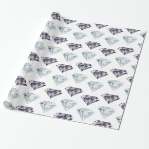 Diamant-Muster Bling Luxus Luxus teures Geschenk Geschenkpapier