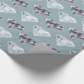 Diamant-Muster Bling Luxus Luxus teures Geschenk Geschenkpapier (Ecke)