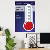 Diamant Muster Gage Poster (Heimbüro)