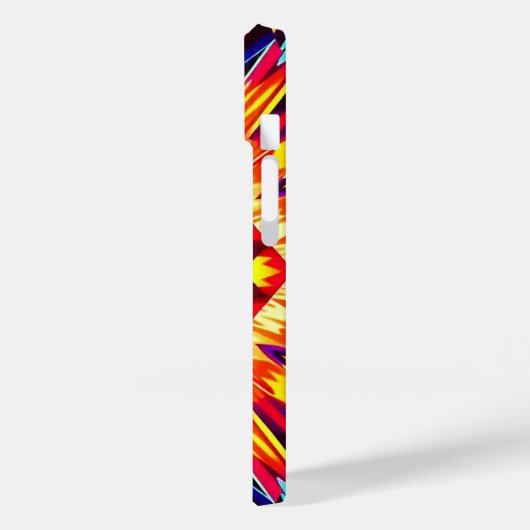 Diamant-Muster mit voller Shine-Emission Case-Mate iPhone Hülle (Rückseite / Links)