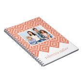 Diamant-Muster-Notebook Notizblock (Rechte Seite)