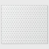 Diamant-Muster-Packpapier Geschenkpapier (Flach)