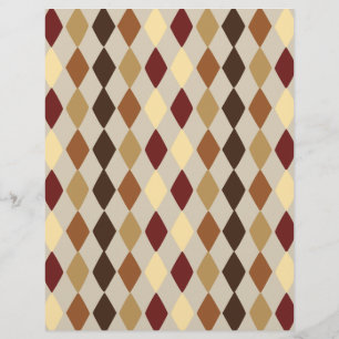 Diamant Muster Scrapbook Paper