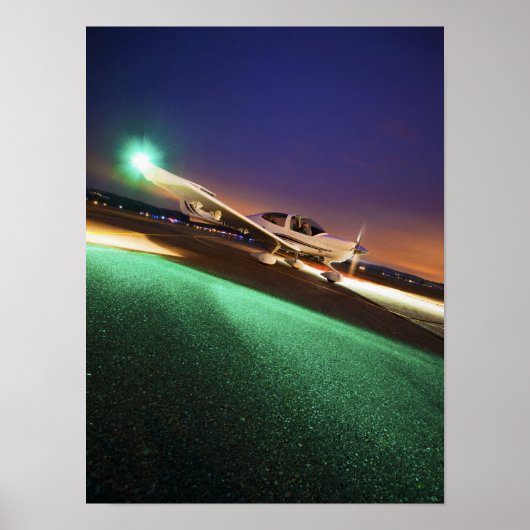 Diamant-Nachtflug Poster (Vorne)