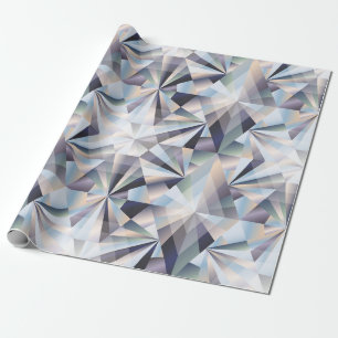 Diamant nahtloser Hintergrund, Vintage-Illustratio Geschenkpapier