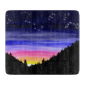 Diamant Night Cutting Board Schneidebrett (Vorderseite)