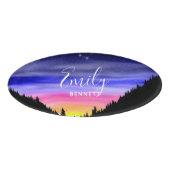 Diamant Night Name Tag Namenschild (Vorderseite)