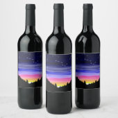 Diamant Night Wine Label Weinetikett (Flaschen)