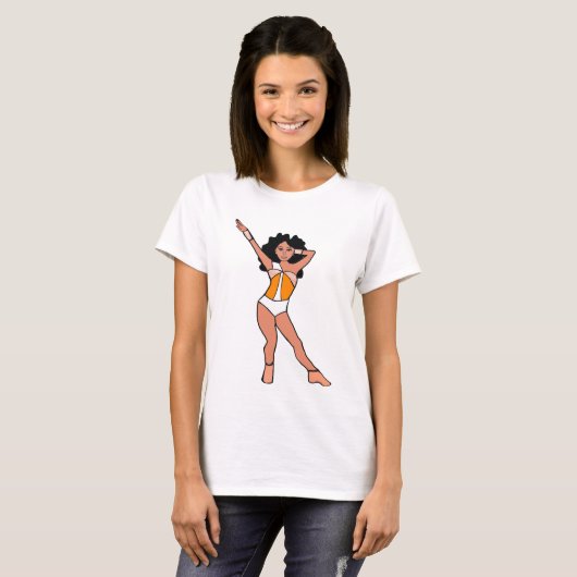 Diamant Orange #2 T-Shirt (Vorne ganz)