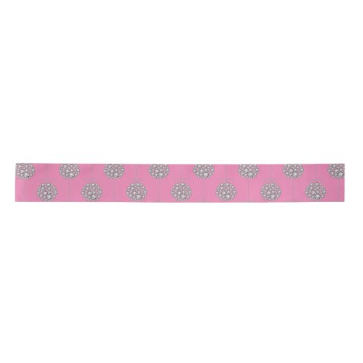Diamant Ornaments Ribbon Satinband (Vorderseite)
