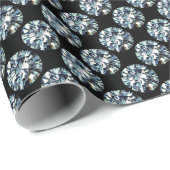 Diamant-Packpapier Geschenkpapier (Rolleneckpunkt)