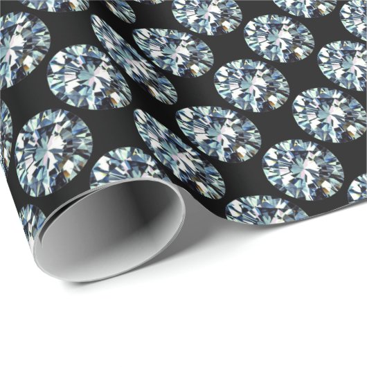 Diamant-Packpapier Geschenkpapier (Rolleneckpunkt)