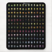Diamant-Palette Mousepad (Vorne)