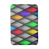 Diamant Pattern Badematte (Vorderseite Vertikal)
