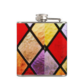 Diamant Pattern Flachmann (Rückseite)