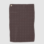 Diamant Pattern Golfhandtuch (Vorderseite)