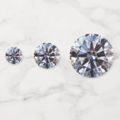 Diamant Pattern Konfetti (Vorderseiten)