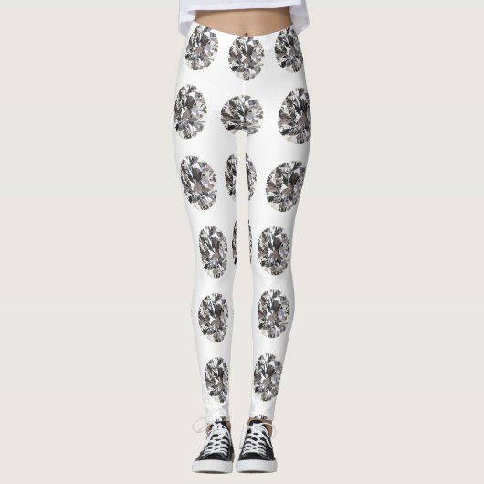 Diamant Pattern Leggings (Vorderseite)