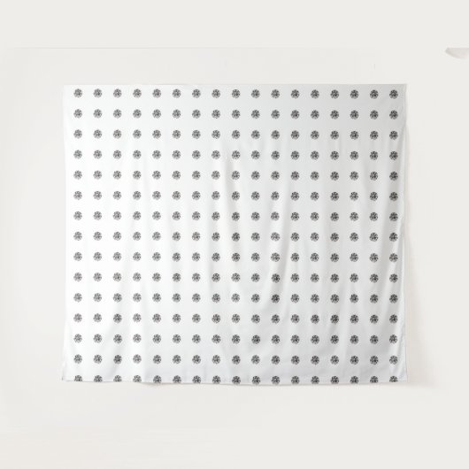 Diamant Pattern Wandteppich (Vorderseite (Horizontal))