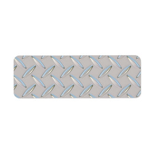Diamant-Platte metallisch