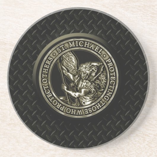 Diamant-Platte u. St.-Mike Sandstein Untersetzer (Vorne)