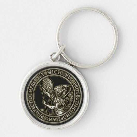 Diamant-Platte u. St.-Mike Schlüsselanhänger (Vorne)