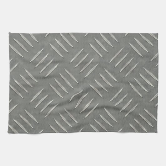 Diamant-Platten-Edelstahl gemasert Handtuch (Horizontal)