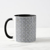 Diamant-Platten-Entwurfs-Kaffee-Tasse Tasse (Links)
