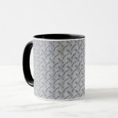 Diamant-Platten-Entwurfs-Kaffee-Tasse Tasse (Vorderseite Links)